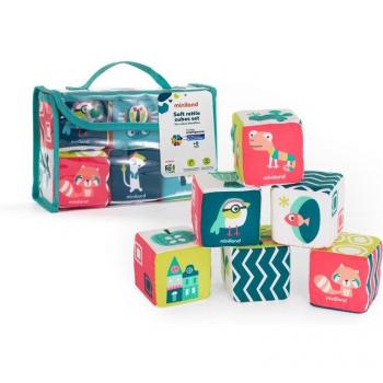 Set de Cubos Sonajeros Blandos para Bebés
