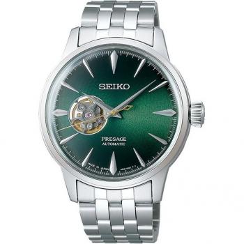 Reloj de hombre Seiko Presage SSA441J1 automático de acero con correa plateada