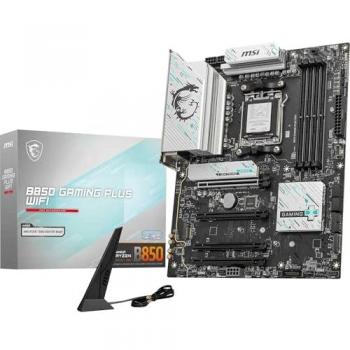 Placa Base MSI B850 GAMING PLUS WIFI ATX para Procesadores AMD AM5 con M.2, WiFi 7, Bluetooth y USB-C