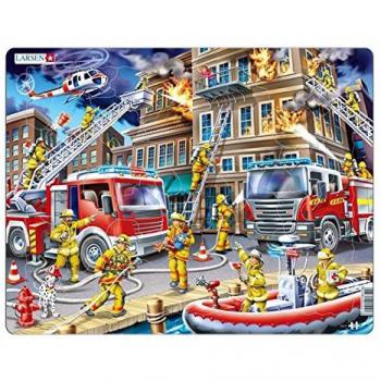 Puzzle Larsen Bomberos - 45 piezas