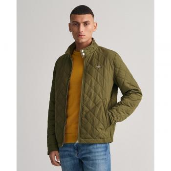 Chaqueta Windcheater Verde Gant para Hombre - Estilo Acolchado Regular Fit