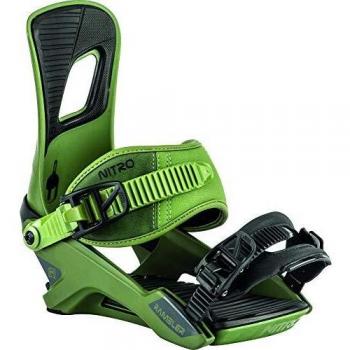 Nitro Rambler Fijaciones de Snowboard, Hombres, Olive, M