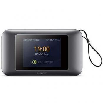 Huawei E5787s-33a Portable Wi-Fi Hotspot with 300 Mbps 4G LTE and 43.2 Mbps 3G Connectivity, Global Mobile Broadband (Black)