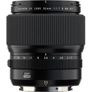 Objetivo Fujifilm GF 55mm f/1.7 R WR para cámaras GFX