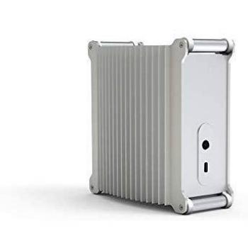 Streacom DB1 Mini-ITX Gehäuse - silber