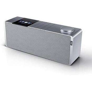 LOEWE Altavoz con radio inteligente Loewe Klang s1, Wi-Fi y Bluetooth, Gris claro