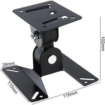 Soporte de Montaje en Pared Universal Giratorio de 180 Grados para TV y Monitor de 14 a 24 Pulgadas LED LCD