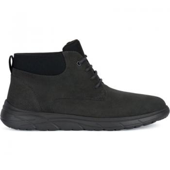 Zapatillas Geox Portello Gris para Hombre - Calzado deportivo, diseño moderno, material transpirable, suela antideslizante