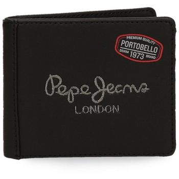 Pepe Jeans Duetone Monedero, 10 cm, 0.19 Litros, Negro