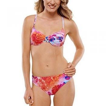 Schiesser Bügel-Bikini - Conjunto de Bikini para mujer, color rot