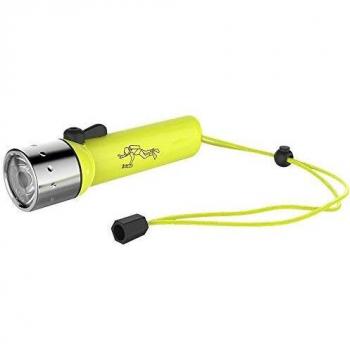 Led Lenser D14.2 Linterna DE Buceo, Adultos Unisex, Amarillo, 161,5 mm