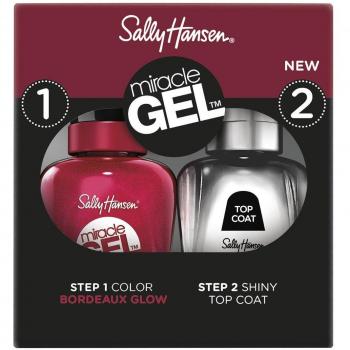 Sally Hansen Miracle Gel Nail Polish Duo Pack - Bordeaux Glow