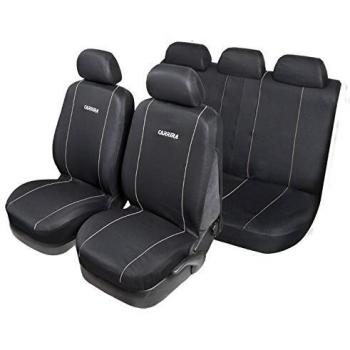 Set Completo Fundas de Asiento Universales Negro-Gris