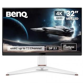Monitor Gaming BenQ MOBIUZ EX321UX 32 Mini LED IPS 4K UHD 144Hz FreeSync Premium Pro USB-C HDR1000