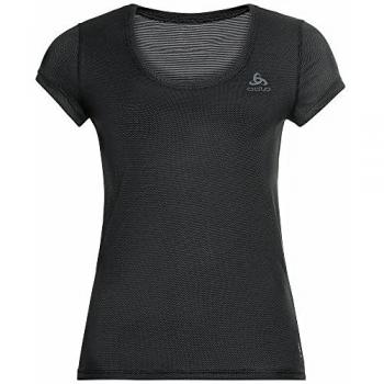 Odlo Women's Active F-Dry Light Eco Short Sleeve T-Shirt - Size M - Black