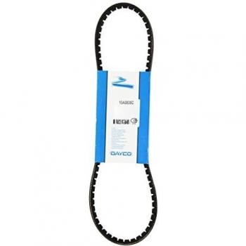 Correa trapezoidal Dayco 10A0835C, longitud 835 mm, ancho 10 mm, tipo de correa: trapezoidal, fabricada en goma reforzada para alta resistencia y durabilidad