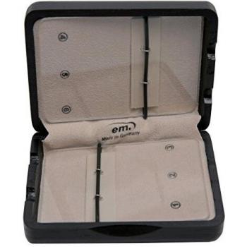 GEWA 751024 - Estuche para cañas saxofón tenor, 6 cañas lacado en negro