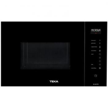 Microondas Integrable Teka ML 825 TFL - 25 Litros, Grill, 1000 W, Cristal Negro