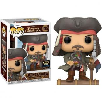 Funko Pop! Disney Piratas del Caribe Figura de Vinilo Jack Sparrow - Edición Exclusiva, figura de colección basada en el personaje de la película Piratas del Caribe