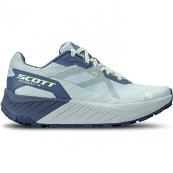 Zapatillas de Trail Running para Mujer Scott Kinabalu 3 Verde Fresco Azul Metalizado