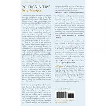 Politics in Time: History, Institutions, and Social Analysis