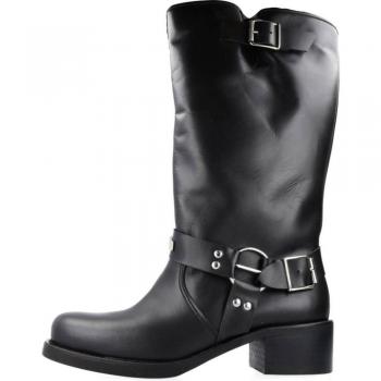 Botas de Mujer Marca Yellow Modelo Carla, Color Negro, Diseño Elegante, Material Sintético, Suela Antideslizante, Talla Disponible en Variedad