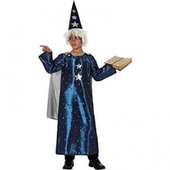 Disfraz de Mago Infantil Azul (3 Pcs) Talla 5-6 Años