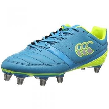 Canterbury Phoenix Club 8 Stud, Botas de Rugby para Hombre, Azul