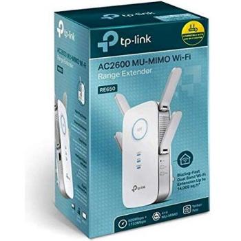 TP-Link RE650 AC2600 - Repetidor de red Wifi extensor amplificador de cobertura