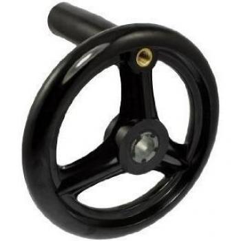12 mm x 125 mm rayado rueda de mano para fresadoras