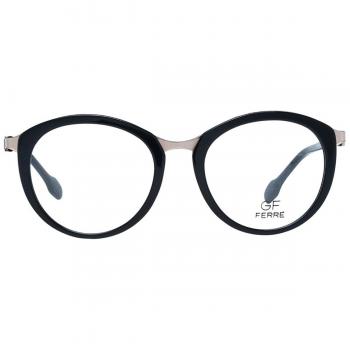 Gafas Graduadas Gianfranco Ferre GFF0116 001A - Armazones para Hombre Negros, Lentes Recetadas, Tamaño 48
