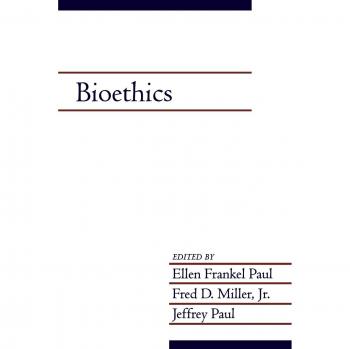 Bioética: Volumen 19, Parte 2 (Filosofía Social y Política)