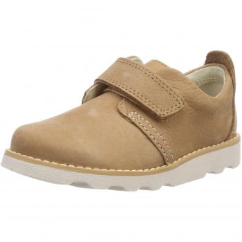 Clarks Crown Park T, Mocasines para Niños, Marrón