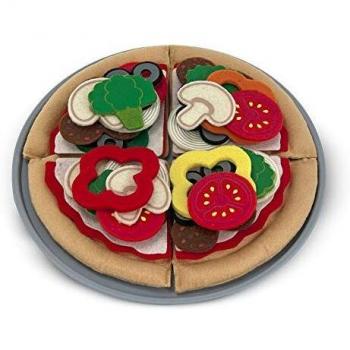 Melissa & Doug- Alimentos de Fieltro, Pizza
