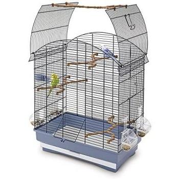 Jaula para Pájaros Imac Ágata en Tonos Azules, Dimensiones 58 x 33 x 62.5 cm