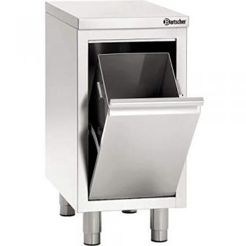 Contenedor de Basura Inoxidable Profesional - Profundidad 700 mm - Bartscher