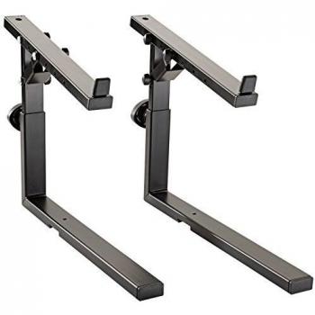 K & M Stands K & M Apilador ajustable, atril negro