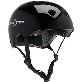 Pro-Tec Classic Casco, Unisex Adulto, Gloss Black, L