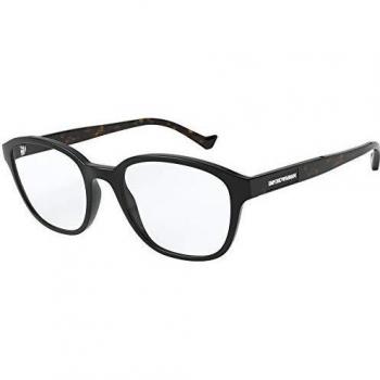 Emporio Armani 0EA3158 Gafas, BLACK, 52 para Hombre