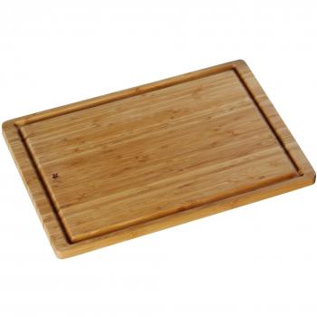 WMF Bamboo Tabla de Cortar de Madera de Bambú con Surco para Líquidos, 45 x 30 cm
