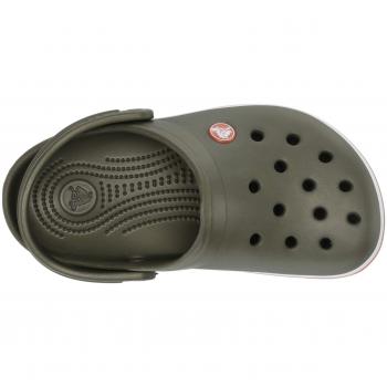 Crocs Crocband Clog K, Zuecos Unisex Niños, Verde