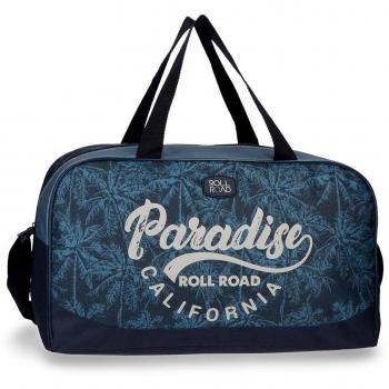 Roll Road Palm Bolsa de Viaje Azul 45x26x20 cms Poliéster 23.4L