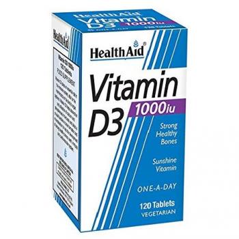 HealthAid Vitamin D3 1000iu 120 Tablets