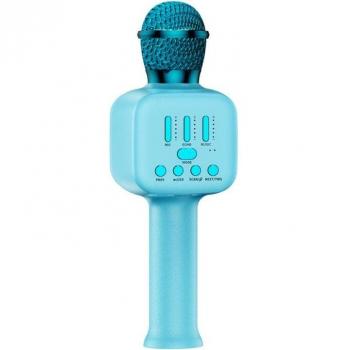 Micrófono Karaoke Inalámbrico Bluetooth Klack Azul