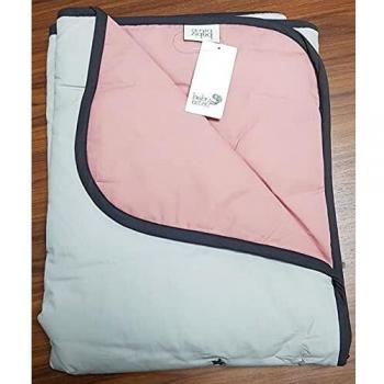 Manta de bebé Baby Bites 013 PIED ROSA UNICA 89cm 138cm