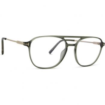Tom Ford FT5874-B/V 093 Optical Frame, Green, Male, Size: 54 MM