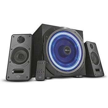Altavoces Trust Gaming GXT Torro 2.1/ 60W RMS con Iluminación LED y Mando Inalámbrico