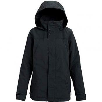 Burton Jet Set Chaqueta de Snowboard, Mujer, True Black Heather, L