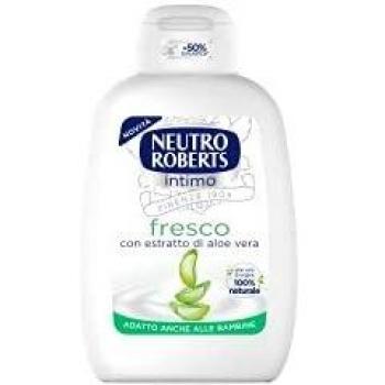 Detergente Íntimo Fresco Neutro Roberts 200ml con Extracto de Aloe Vera