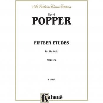 Estudios Fáciles para Violonchelo, Op. 76 de Popper (15 Estudios)